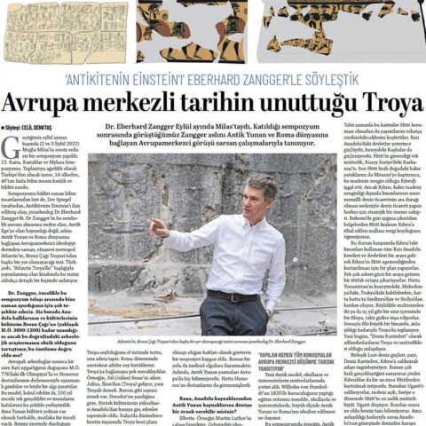 Bizim Gazette - Avrupa merkezli tarihin unuttuğu Troya