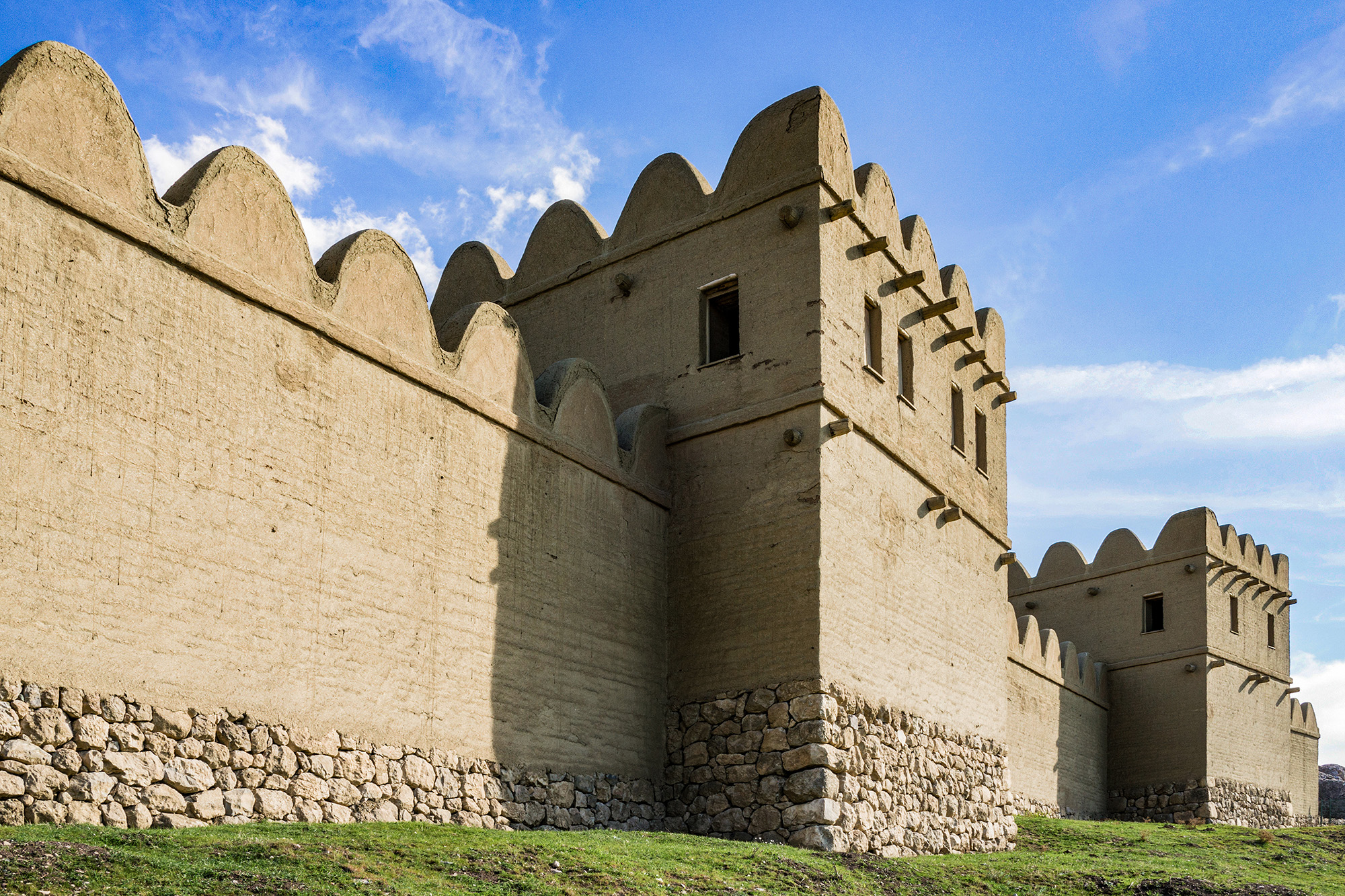 Reconstructed fortification wall of Hattuša
