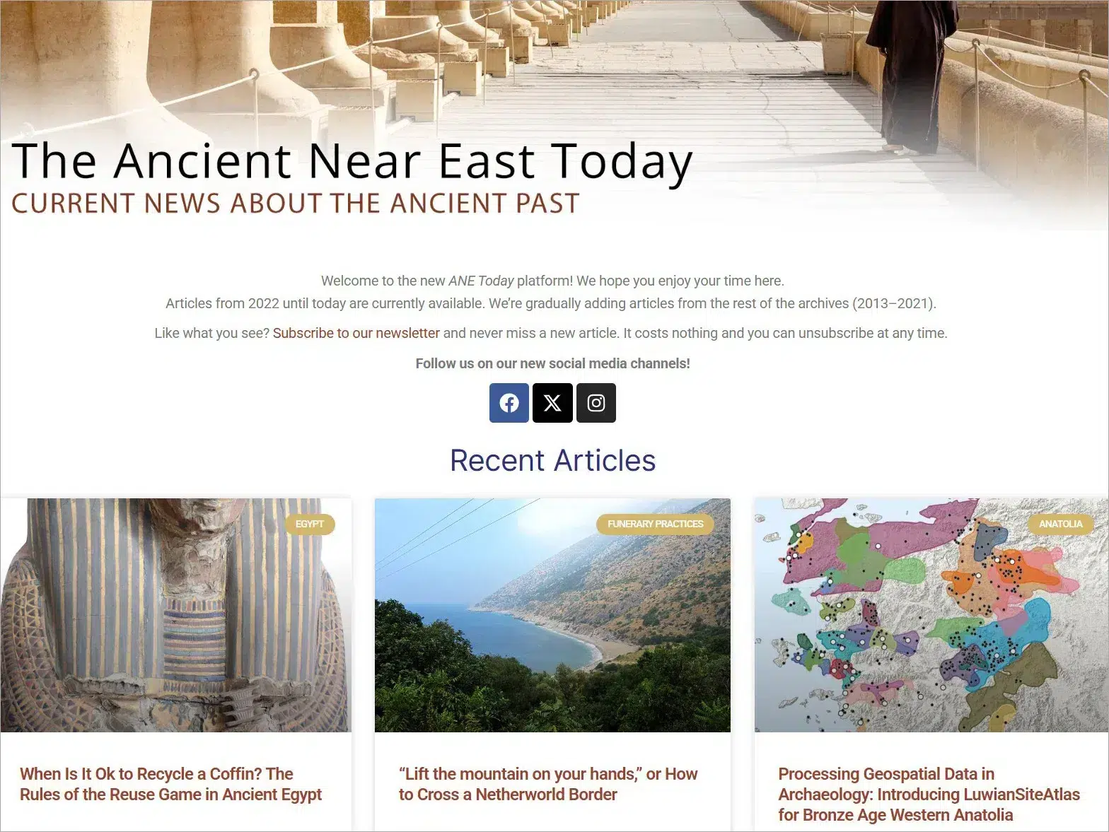 The Ancient Near East Today