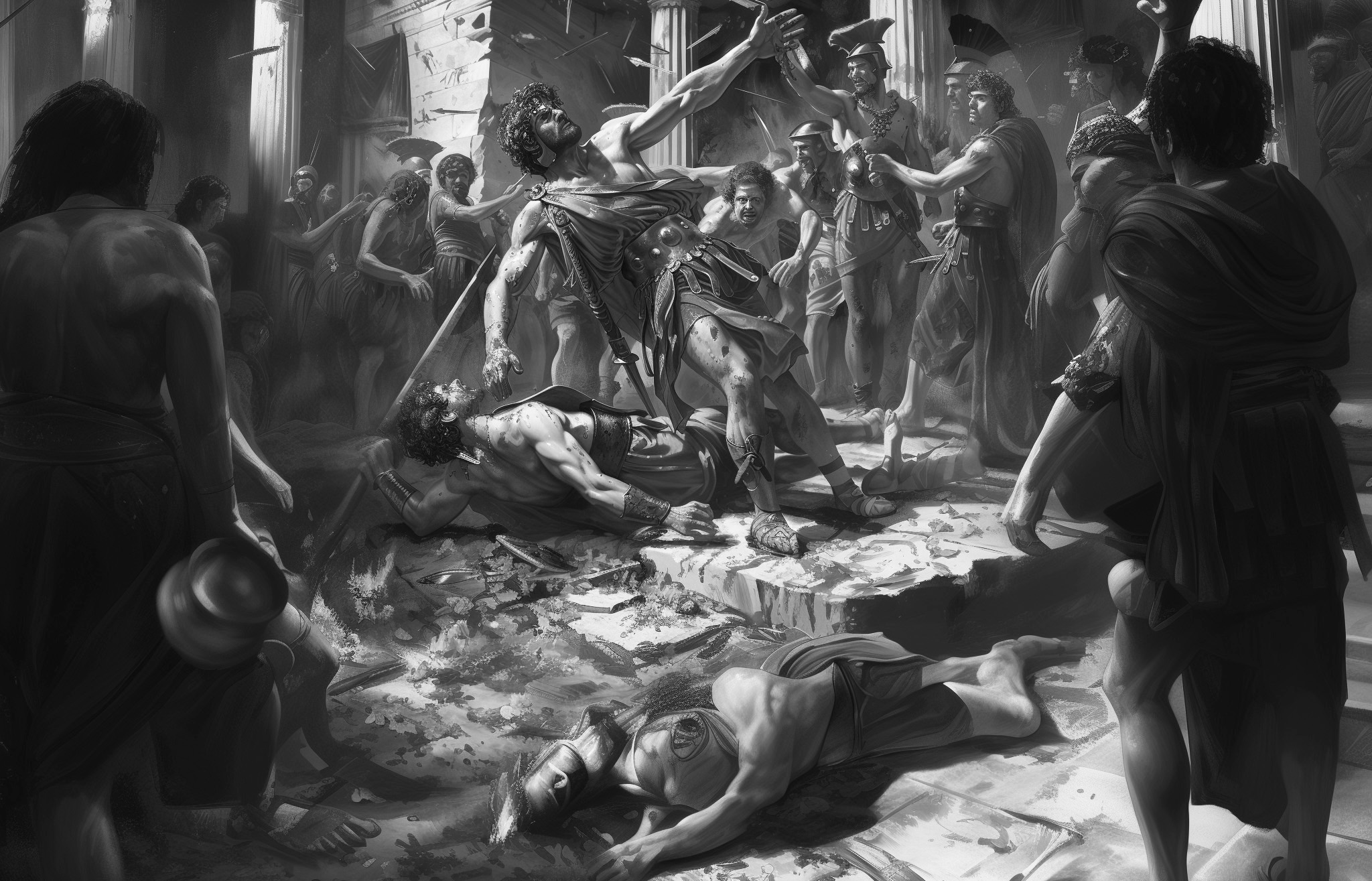 Odysseus’ slaying of the suitors